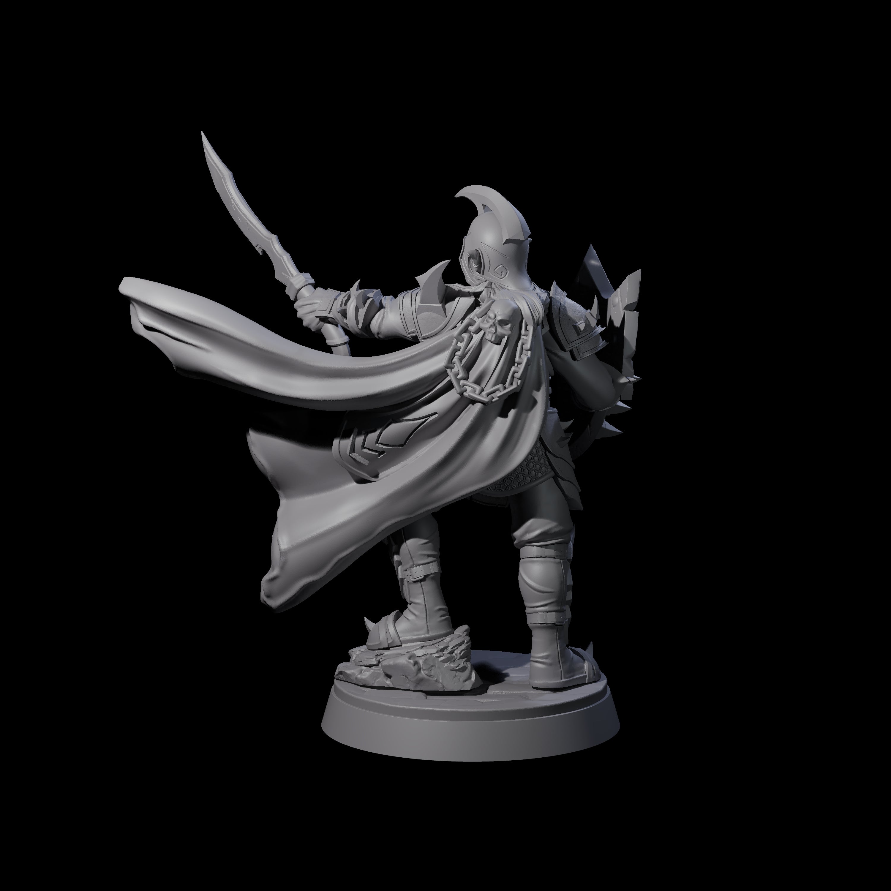 Classic Hobgoblin Raider G Miniature for Dungeons and Dragons, Pathfinder or other TTRPGs