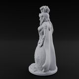 Classically Awesome Human Paladin Miniature for Dungeons and Dragons, Pathfinder or other TTRPGs