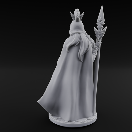 Classically Awesome Human Paladin Miniature for Dungeons and Dragons, Pathfinder or other TTRPGs
