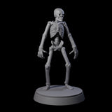 Clattering Classic Skeleton A Miniature for Dungeons and Dragons, Pathfinder or other TTRPGs