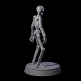 Clattering Classic Skeleton A Miniature for Dungeons and Dragons, Pathfinder or other TTRPGs