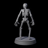 Clattering Classic Skeleton A Miniature for Dungeons and Dragons, Pathfinder or other TTRPGs