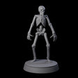 Clattering Classic Skeleton A Miniature for Dungeons and Dragons, Pathfinder or other TTRPGs