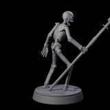 Clattering Classic Skeleton B Miniature for Dungeons and Dragons, Pathfinder or other TTRPGs