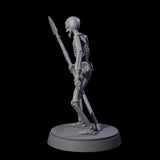 Clattering Classic Skeleton B Miniature for Dungeons and Dragons, Pathfinder or other TTRPGs