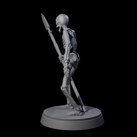 Clattering Classic Skeleton B Miniature for Dungeons and Dragons, Pathfinder or other TTRPGs
