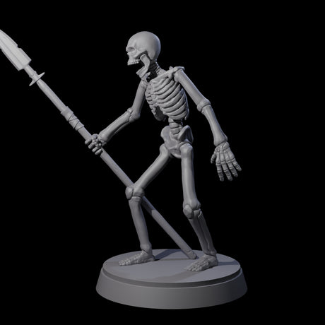 Clattering Classic Skeleton B Miniature for Dungeons and Dragons, Pathfinder or other TTRPGs