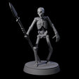 Clattering Classic Skeleton B Miniature for Dungeons and Dragons, Pathfinder or other TTRPGs