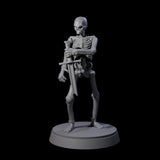 Clattering Classic Skeleton C Miniature for Dungeons and Dragons, Pathfinder or other TTRPGs