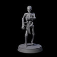 Clattering Classic Skeleton C Miniature for Dungeons and Dragons, Pathfinder or other TTRPGs