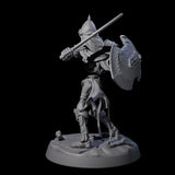 Clattering Skeleton A Miniature for Dungeons and Dragons, Pathfinder or other TTRPGs