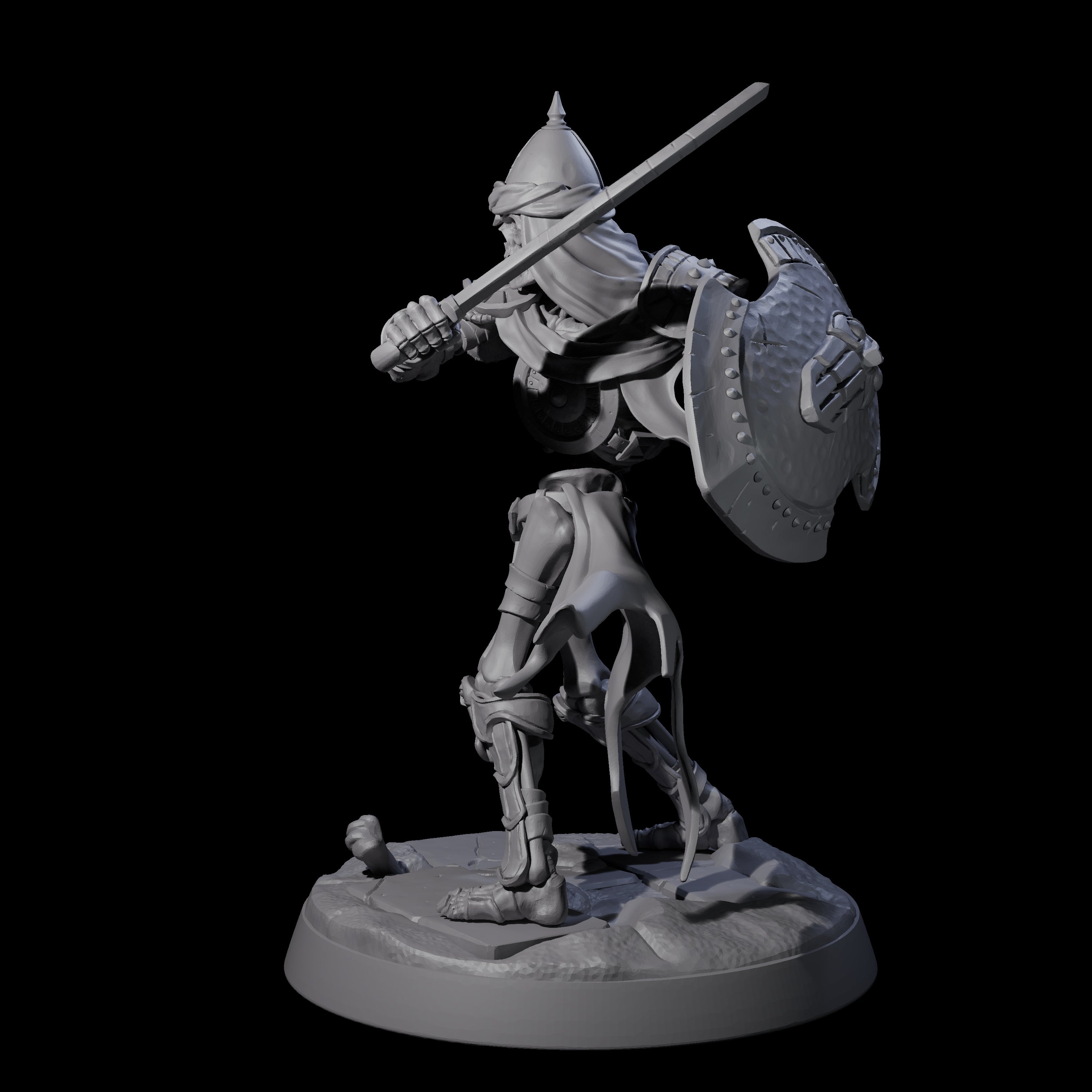 Clattering Skeleton A Miniature for Dungeons and Dragons, Pathfinder or other TTRPGs