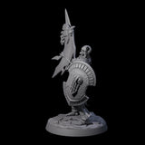 Clattering Skeleton B Miniature for Dungeons and Dragons, Pathfinder or other TTRPGs