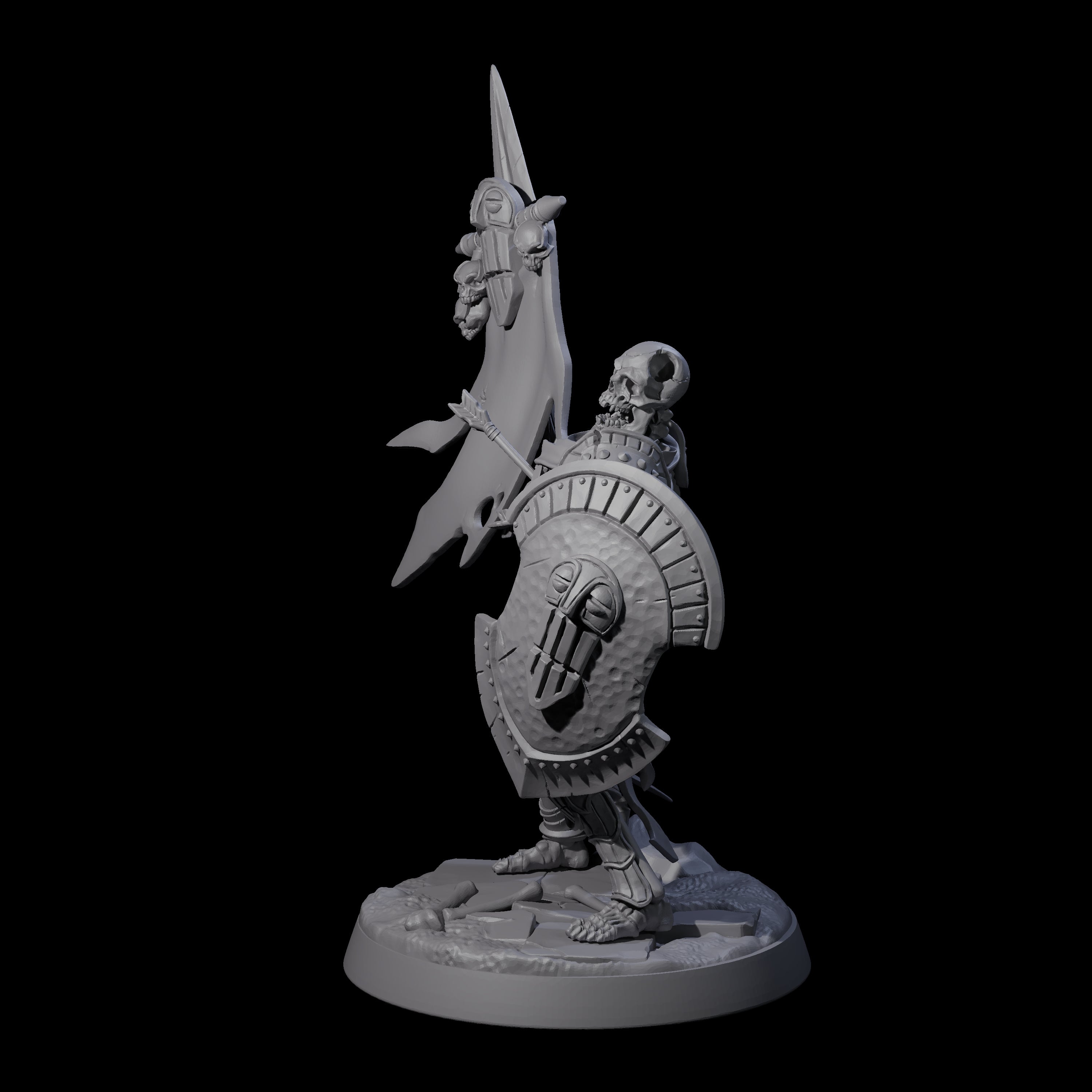 Clattering Skeleton B Miniature for Dungeons and Dragons, Pathfinder or other TTRPGs