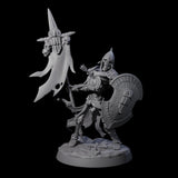 Clattering Skeleton B Miniature for Dungeons and Dragons, Pathfinder or other TTRPGs