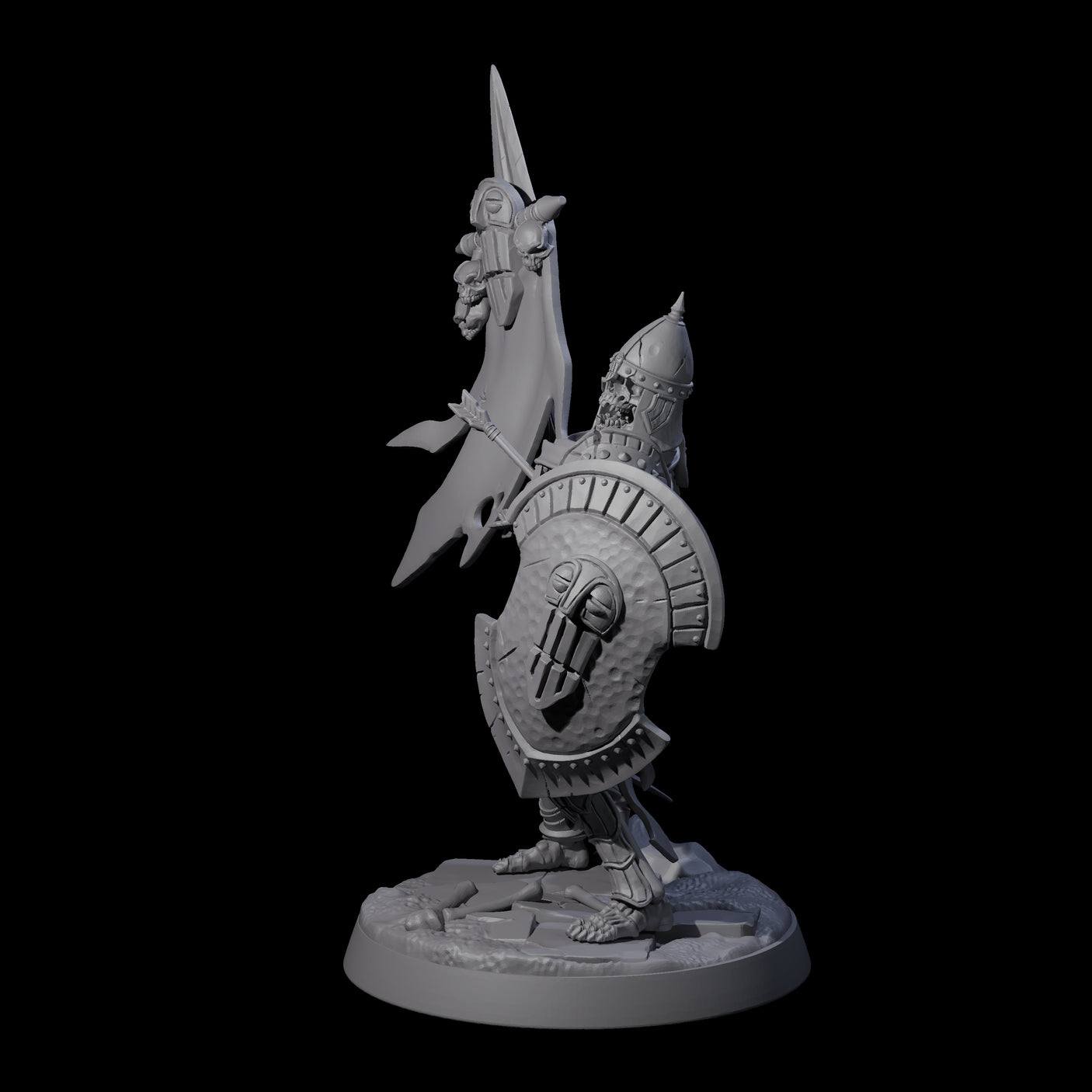 Clattering Skeleton B Miniature for Dungeons and Dragons, Pathfinder or other TTRPGs
