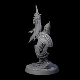 Clattering Skeleton B Miniature for Dungeons and Dragons, Pathfinder or other TTRPGs
