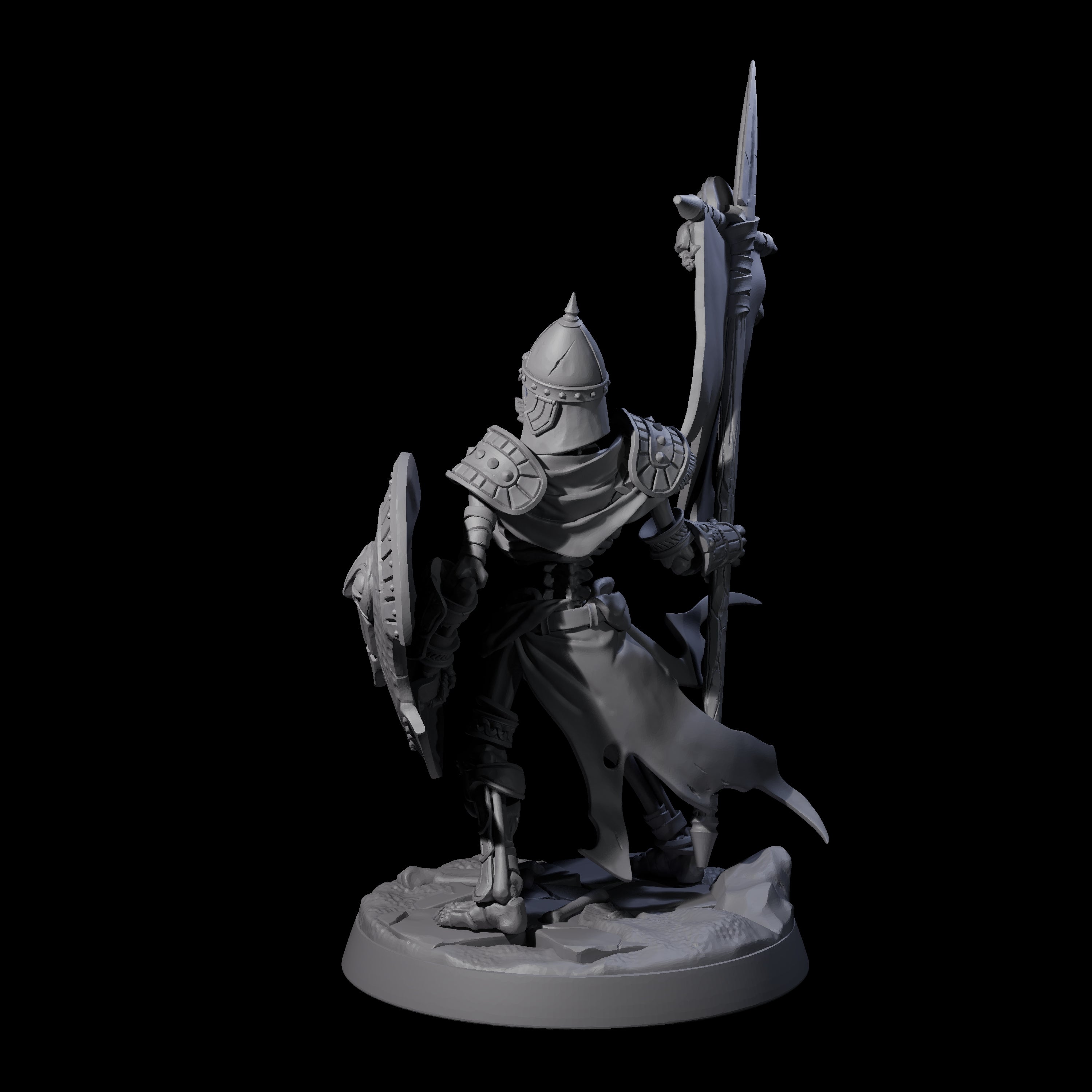 Clattering Skeleton B Miniature for Dungeons and Dragons, Pathfinder or other TTRPGs