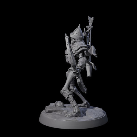 Clattering Skeleton C Miniature for Dungeons and Dragons, Pathfinder or other TTRPGs