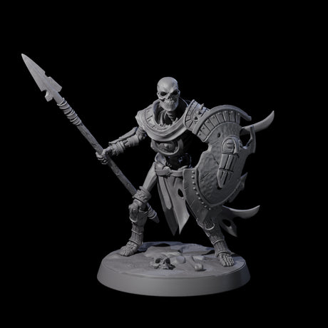 Clattering Skeleton D Miniature for Dungeons and Dragons, Pathfinder or other TTRPGs