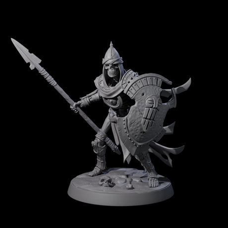 Clattering Skeleton D Miniature for Dungeons and Dragons, Pathfinder or other TTRPGs