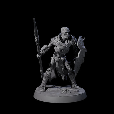 Clattering Skeleton D Miniature for Dungeons and Dragons, Pathfinder or other TTRPGs