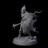 Clattering Skeleton E Miniature for Dungeons and Dragons, Pathfinder or other TTRPGs