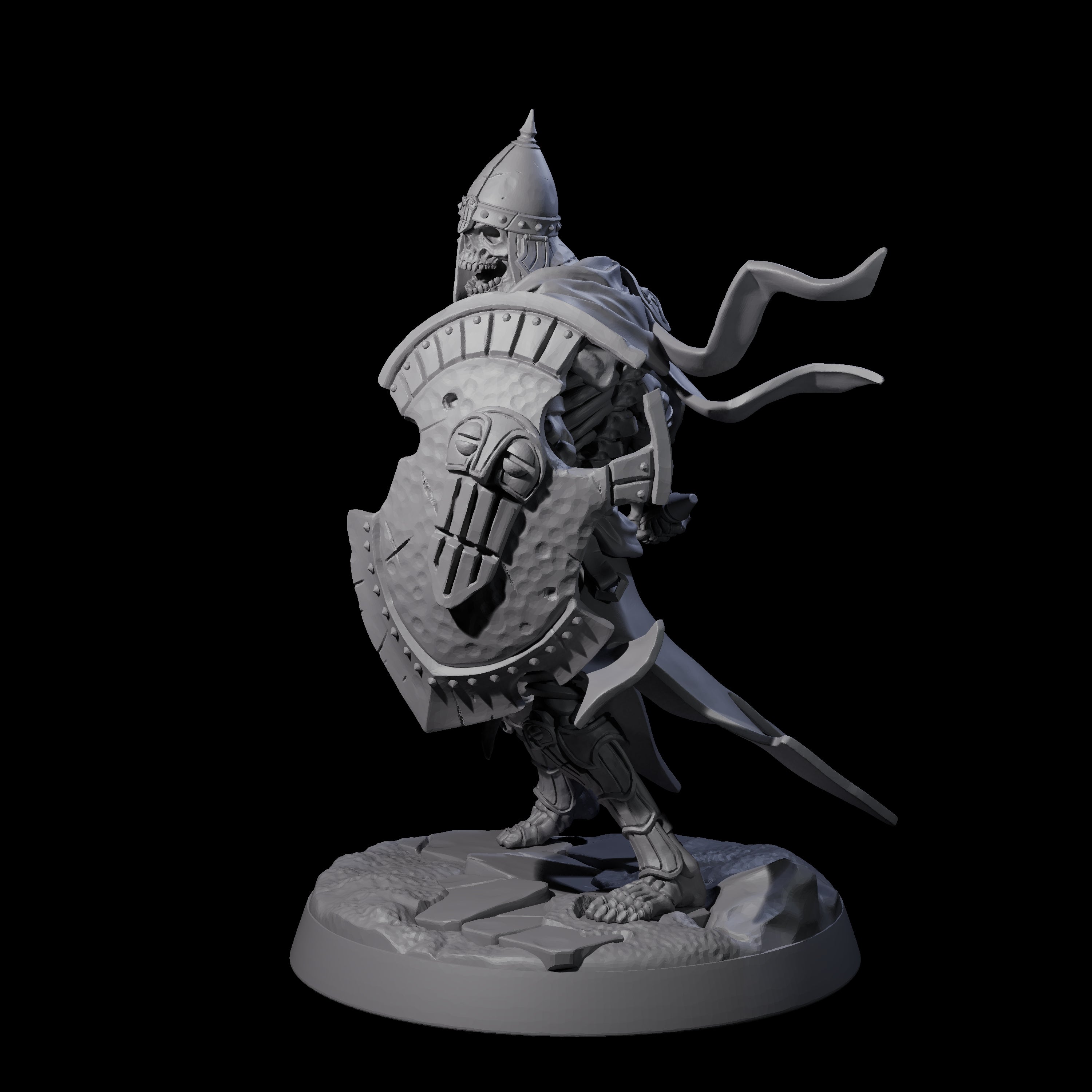 Clattering Skeleton E Miniature for Dungeons and Dragons, Pathfinder or other TTRPGs