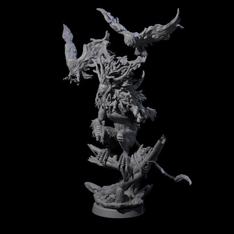 Clawed Forest Guardian A Miniature for Dungeons and Dragons, Pathfinder or other TTRPGs