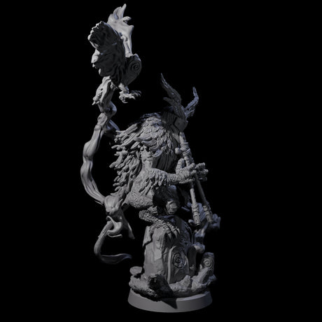Clawed Forest Guardian B Miniature for Dungeons and Dragons, Pathfinder or other TTRPGs