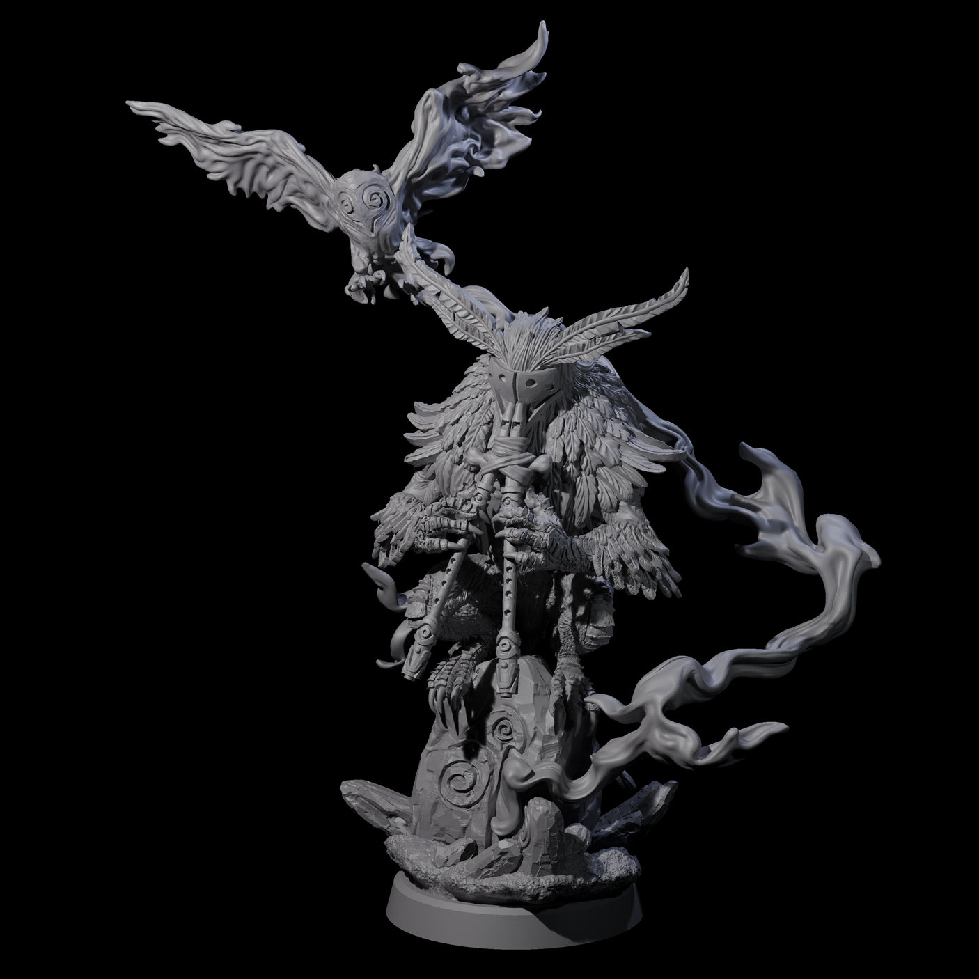 Clawed Forest Guardian B Miniature for Dungeons and Dragons, Pathfinder or other TTRPGs