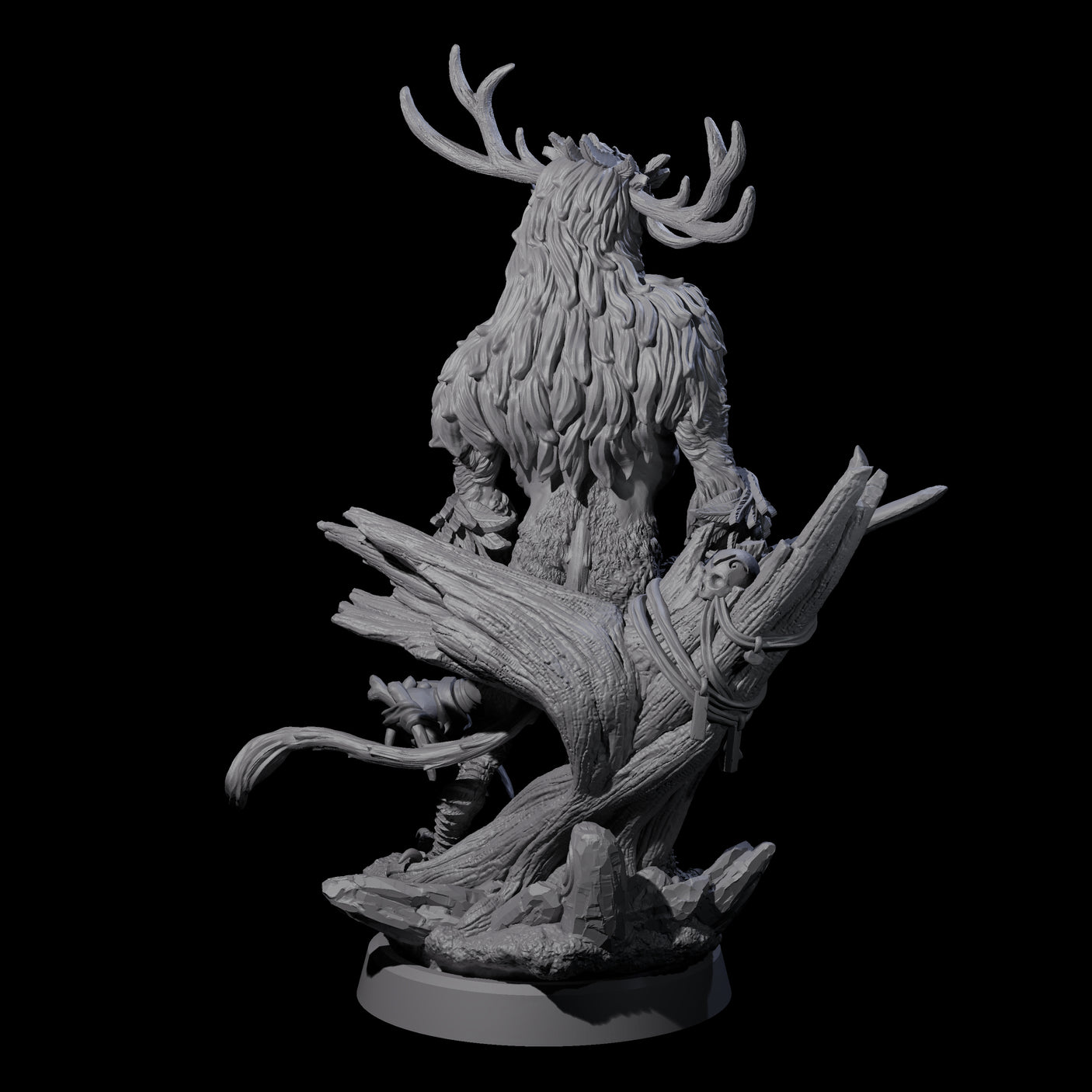 Clawed Forest Guardian C Miniature for Dungeons and Dragons, Pathfinder or other TTRPGs