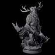 Clawed Forest Guardian C Miniature for Dungeons and Dragons, Pathfinder or other TTRPGs