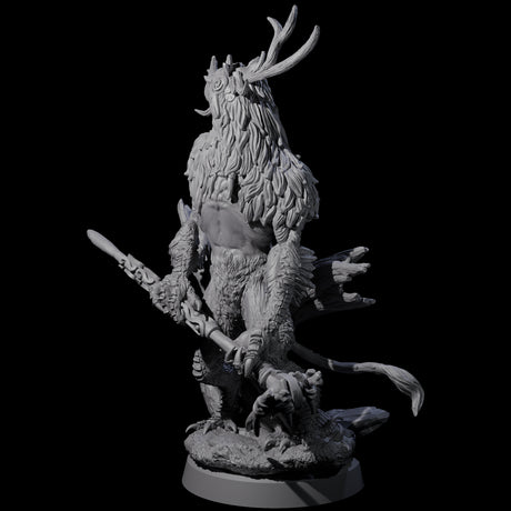 Clawed Forest Guardian C Miniature for Dungeons and Dragons, Pathfinder or other TTRPGs