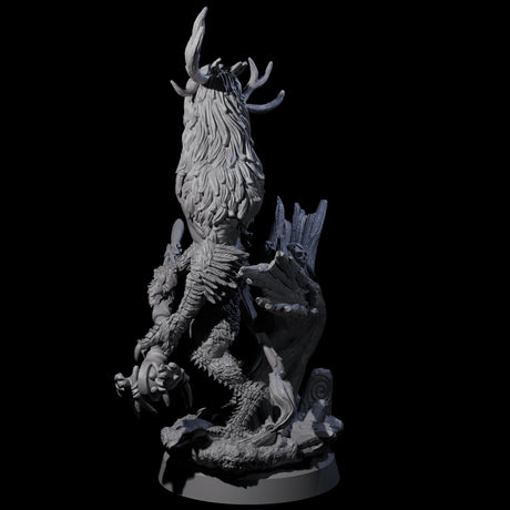 Clawed Forest Guardian C Miniature for Dungeons and Dragons, Pathfinder or other TTRPGs