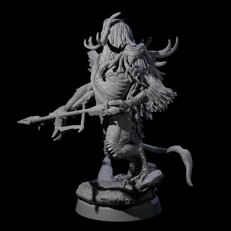 Clawed Forest Guardian D Miniature for Dungeons and Dragons, Pathfinder or other TTRPGs