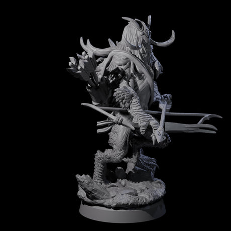Clawed Forest Guardian D Miniature for Dungeons and Dragons, Pathfinder or other TTRPGs