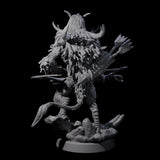 Clawed Forest Guardian D Miniature for Dungeons and Dragons, Pathfinder or other TTRPGs