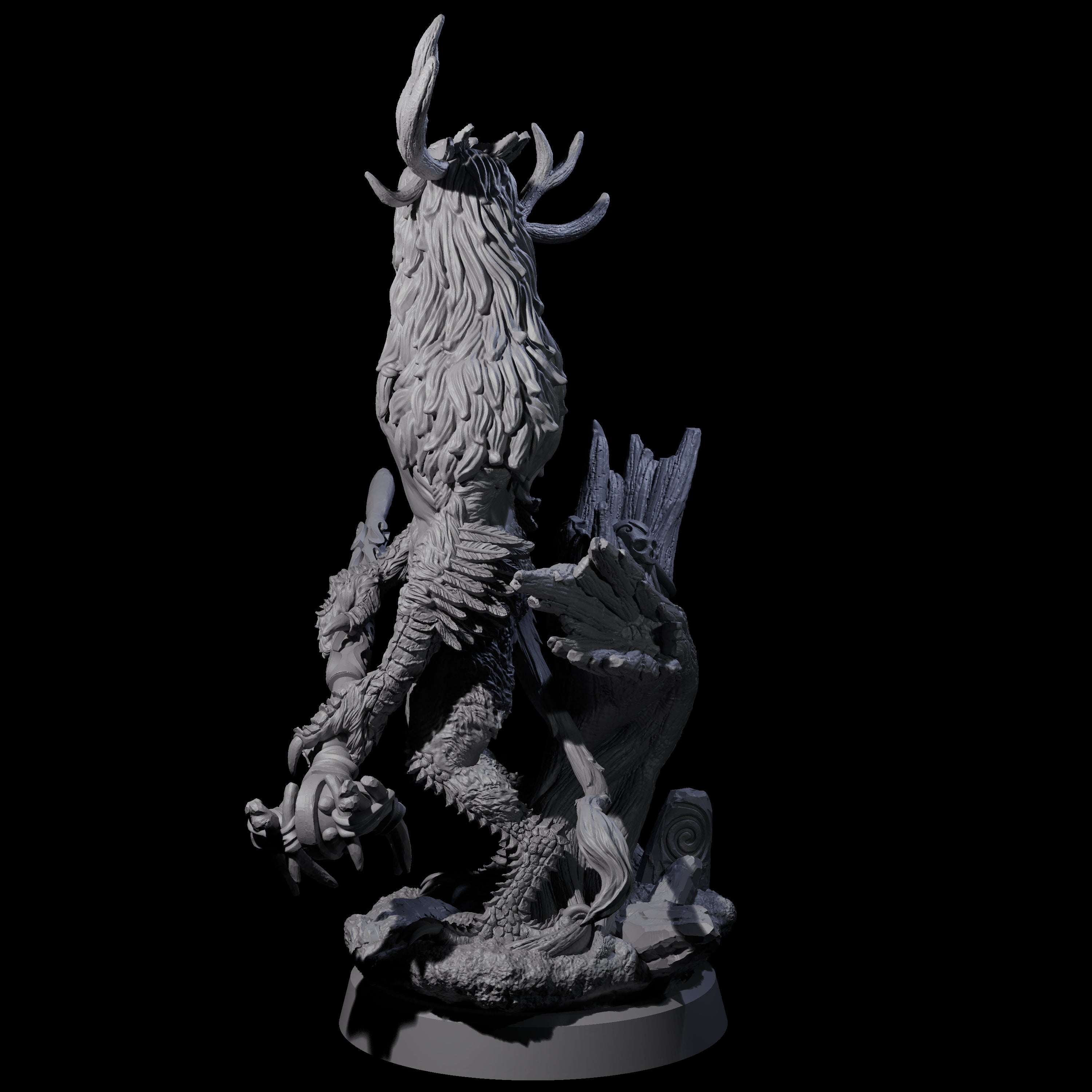 Clawed Forest Guardian C