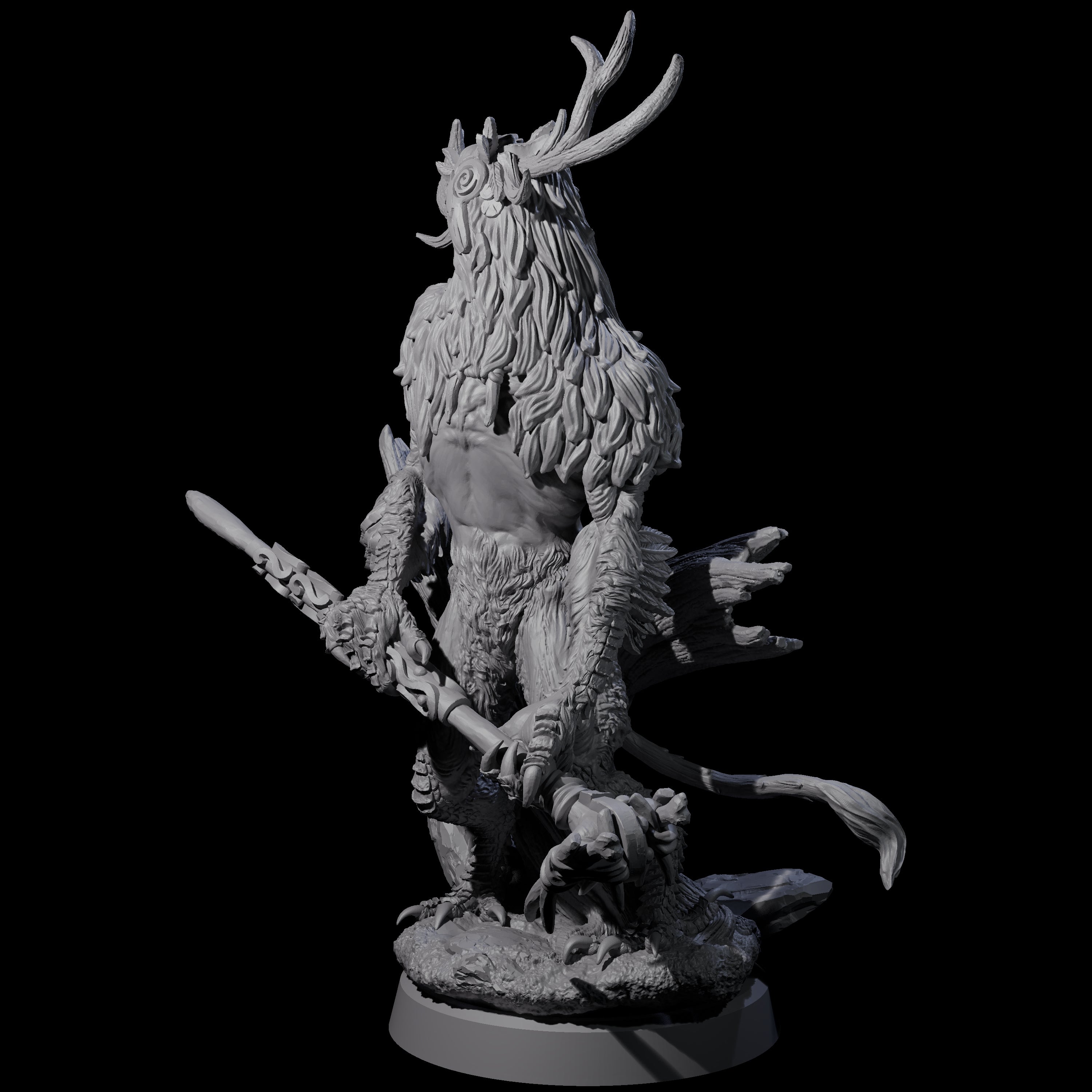 Clawed Forest Guardian C