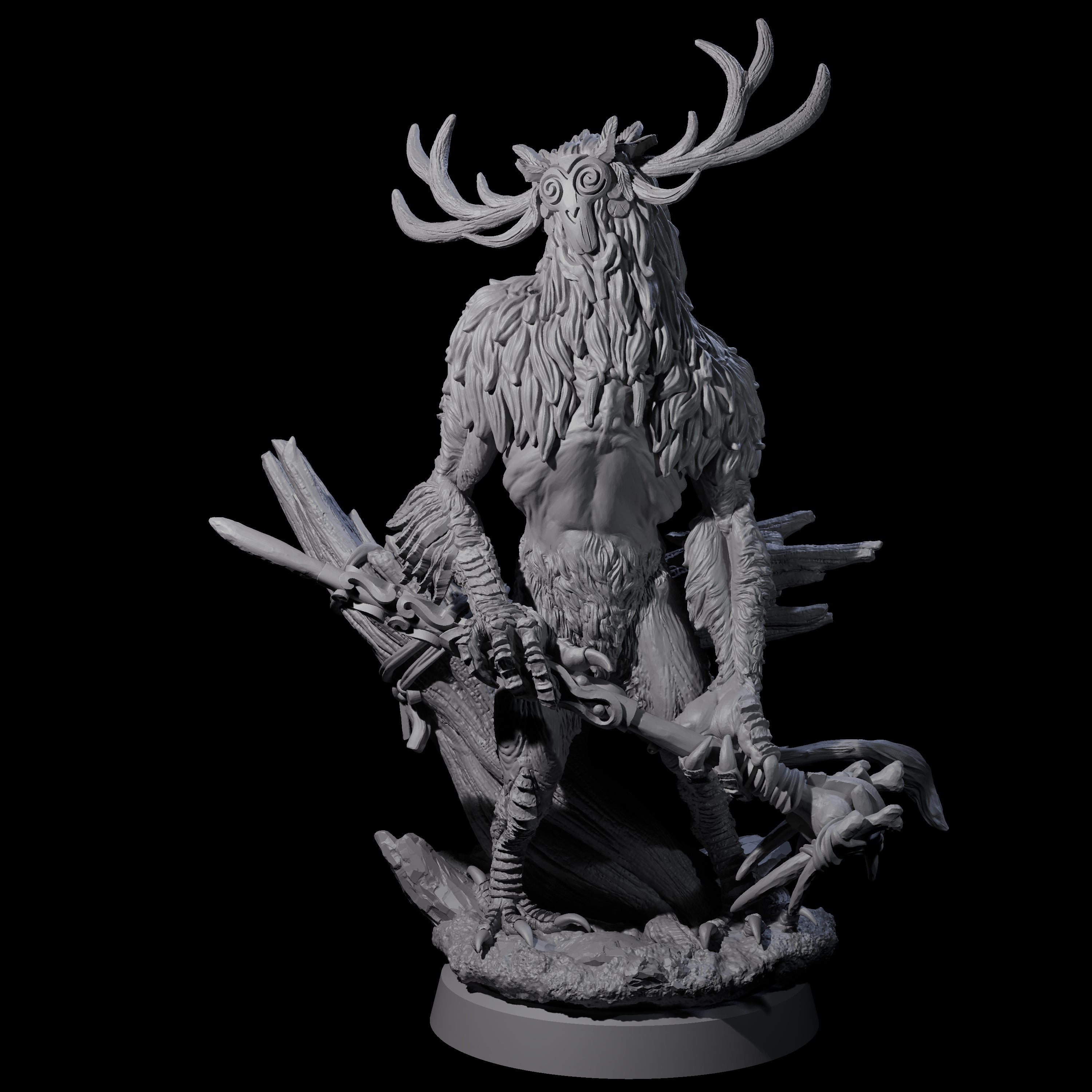 Clawed Forest Guardian C