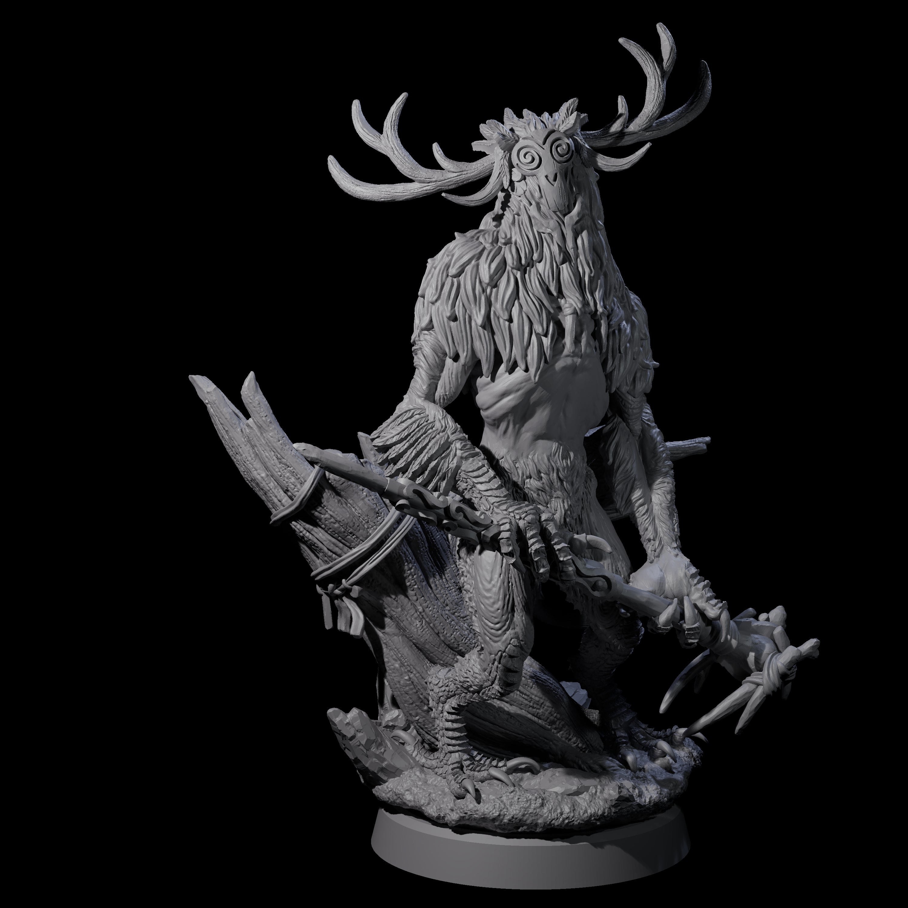 Clawed Forest Guardian C