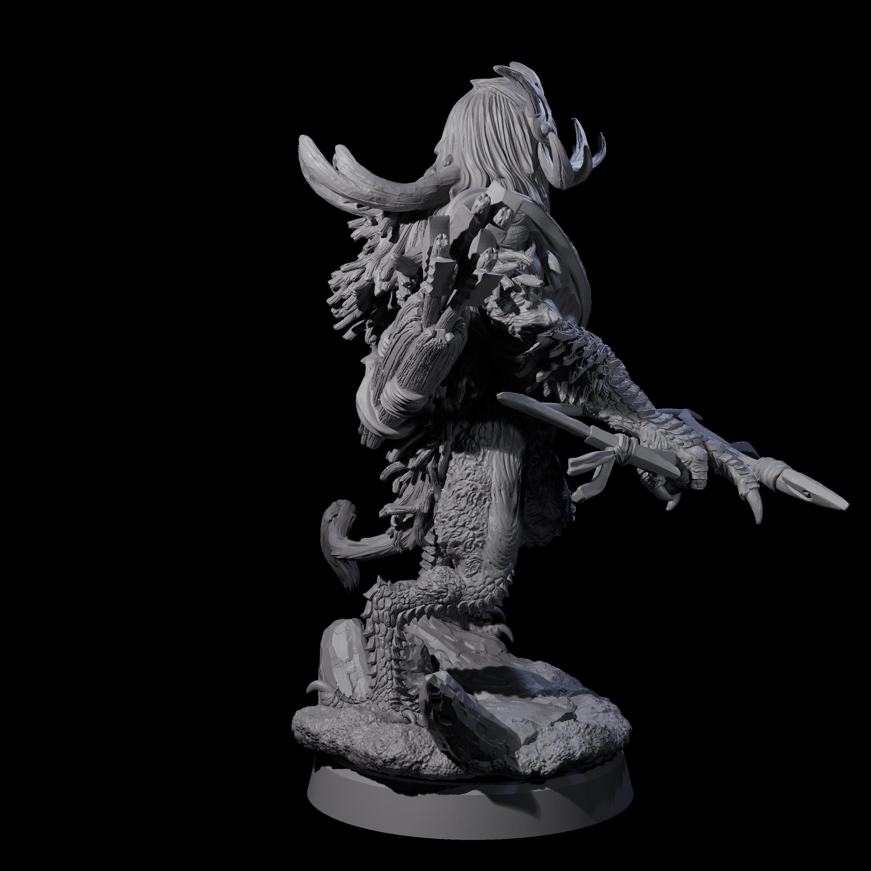 Clawed Forest Guardian D