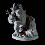 Clay Golem Miniature for Dungeons and Dragons, Pathfinder or other TTRPGs