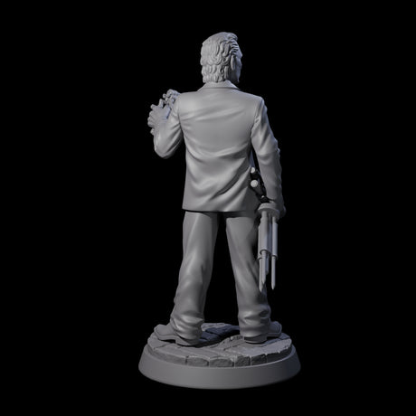 Clever Academic Miniature for Dungeons and Dragons, Pathfinder or other TTRPGs