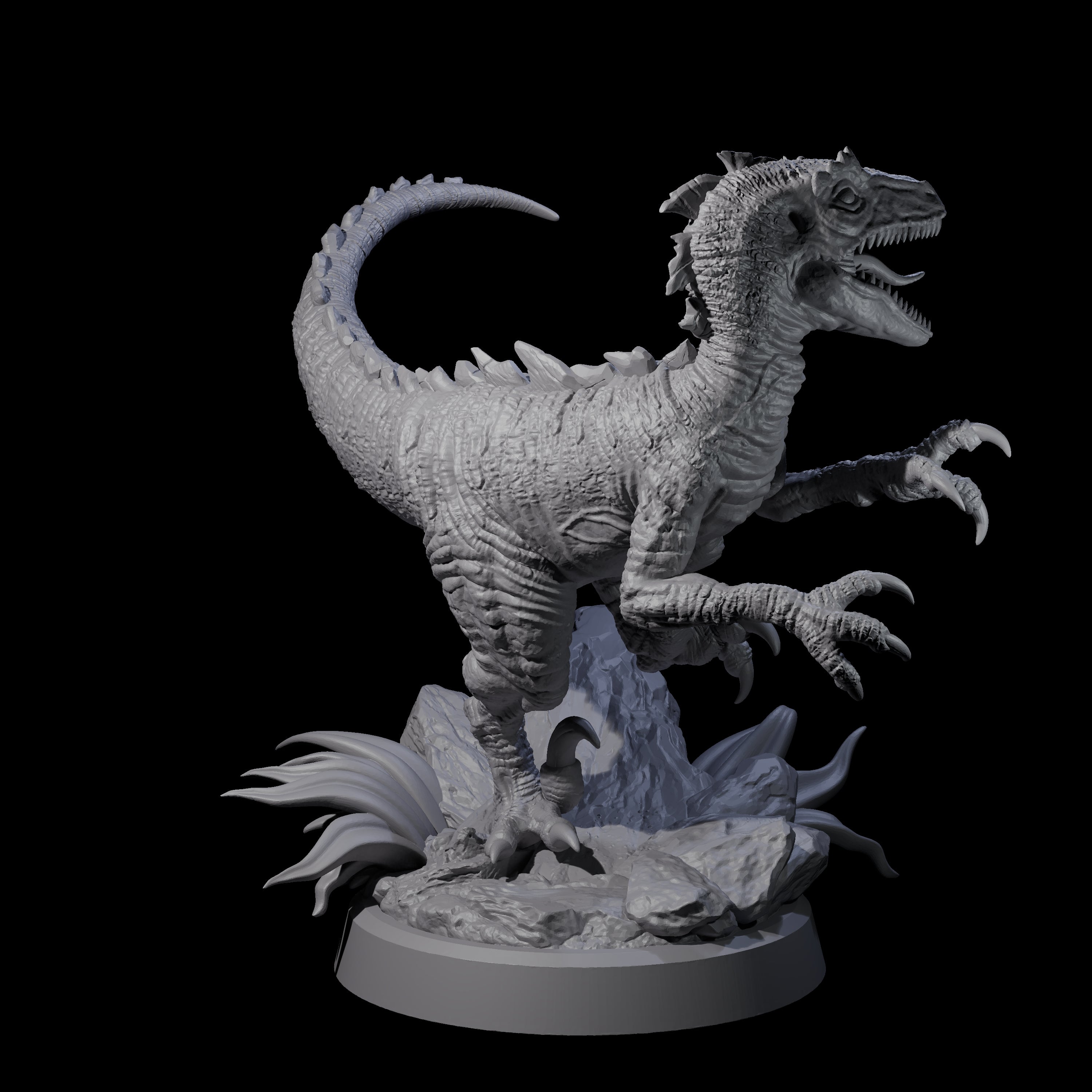 Clever Girl Velociraptor Miniature for Dungeons and Dragons, Pathfinder or other TTRPGs