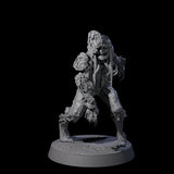 Clicking Fungal Zombie A Miniature for Dungeons and Dragons, Pathfinder or other TTRPGs