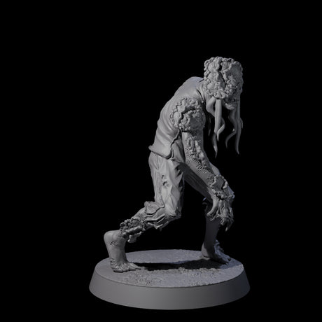 Clicking Fungal Zombie A Miniature for Dungeons and Dragons, Pathfinder or other TTRPGs