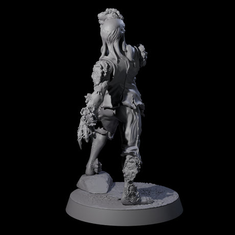 Clicking Fungal Zombie B Miniature for Dungeons and Dragons, Pathfinder or other TTRPGs