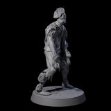 Clicking Fungal Zombie C Miniature for Dungeons and Dragons, Pathfinder or other TTRPGs